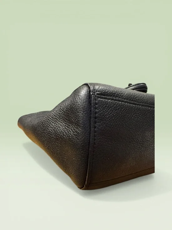 Coach Black Turnlock Chain Tote 27 - Picture 10 of 12